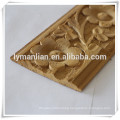 carved wood moulding/modern ceiling design solid wood moulding